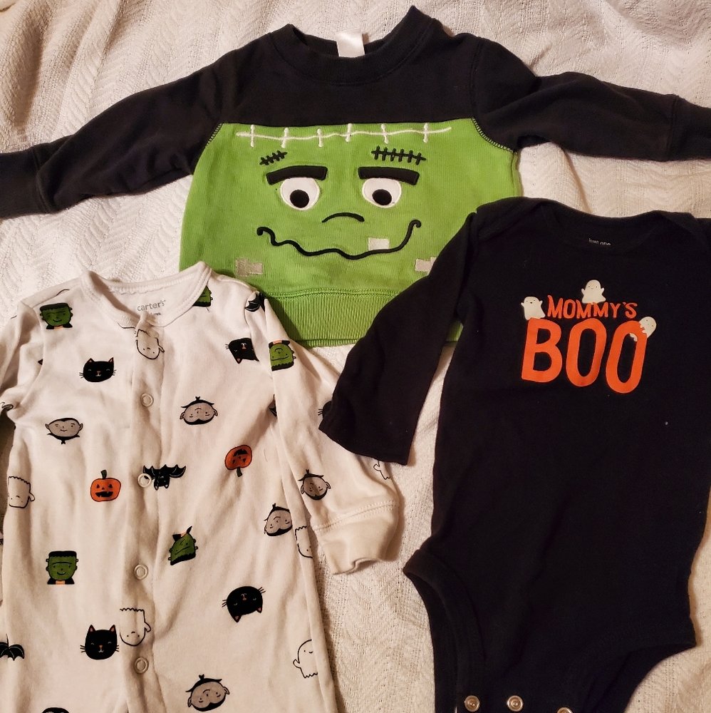 6 month old boys Halloween bundle